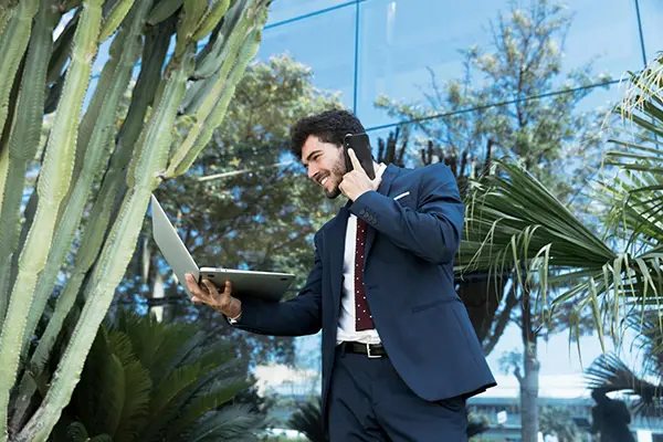 A businessman in Cyprus